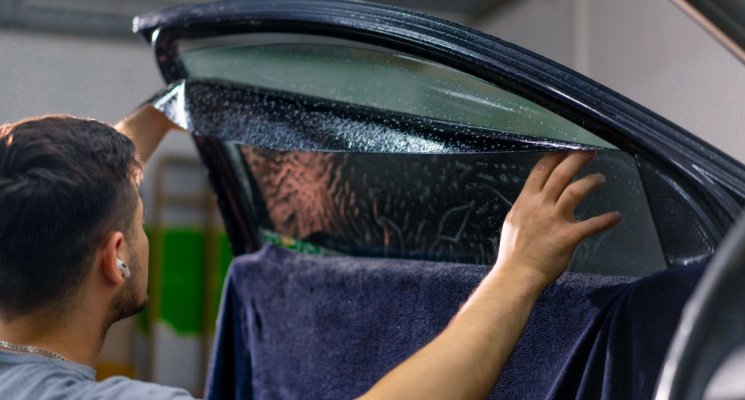 Nano ceramic window tinting